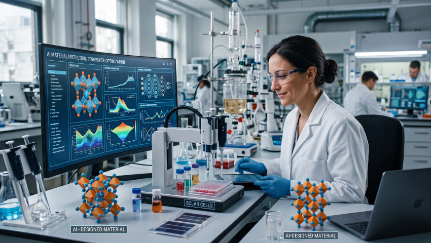 How AI is Accelerating Breakthroughs in Renewable Energy Materials